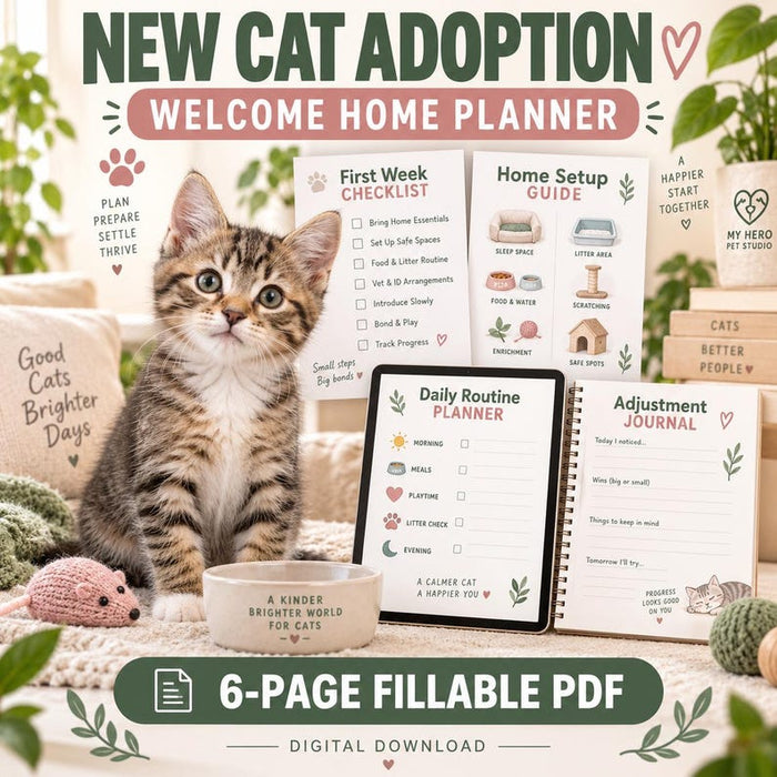 New Cat Adoption Planner