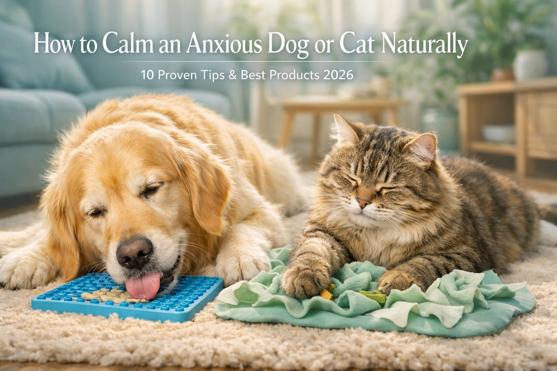 How to Calm an Anxious Dog or Cat Naturally in 2026 – 10 Proven Tips & Best Products