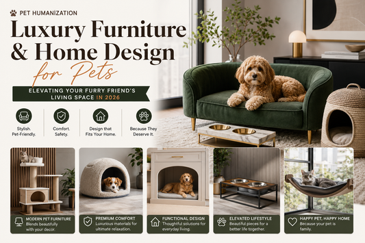 Pet Humanization: Luxury Furniture &amp; Home Design for Pets – Elevating Your Furry Friend's Living Space in 2026
