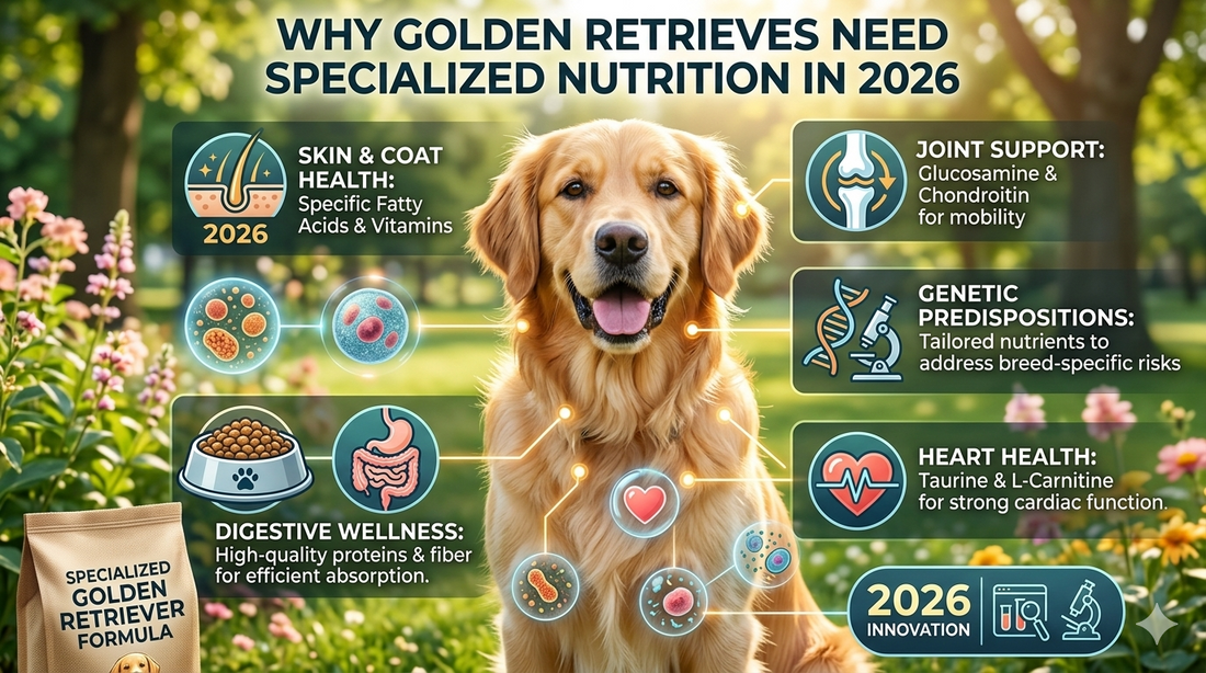 Why Golden Retrievers Need Specialized Nutrition in 2026