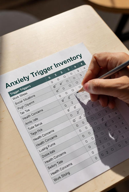 Example dog separation anxiety trigger observation worksheet from original digital guide