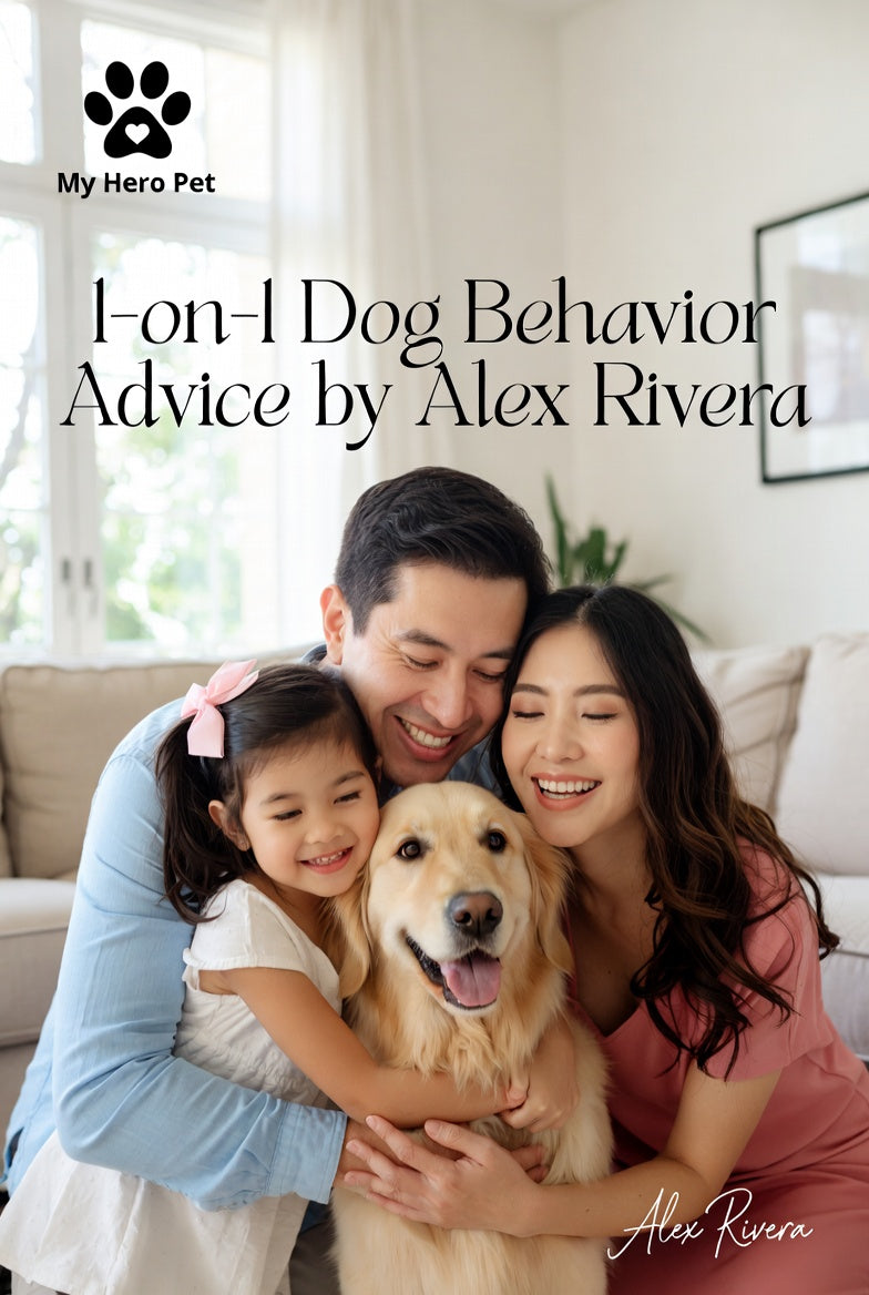 1-on-1 Dog Behavior Advice | Fix Issues Like Barking, Anxiety, or Potty Training