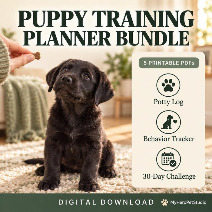 Puppy Training Planner Bundle